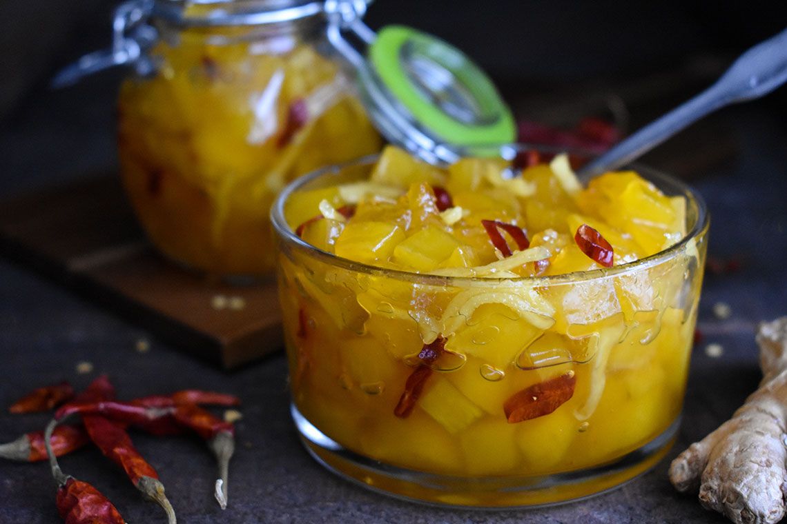 Mango and Ginger Chutney