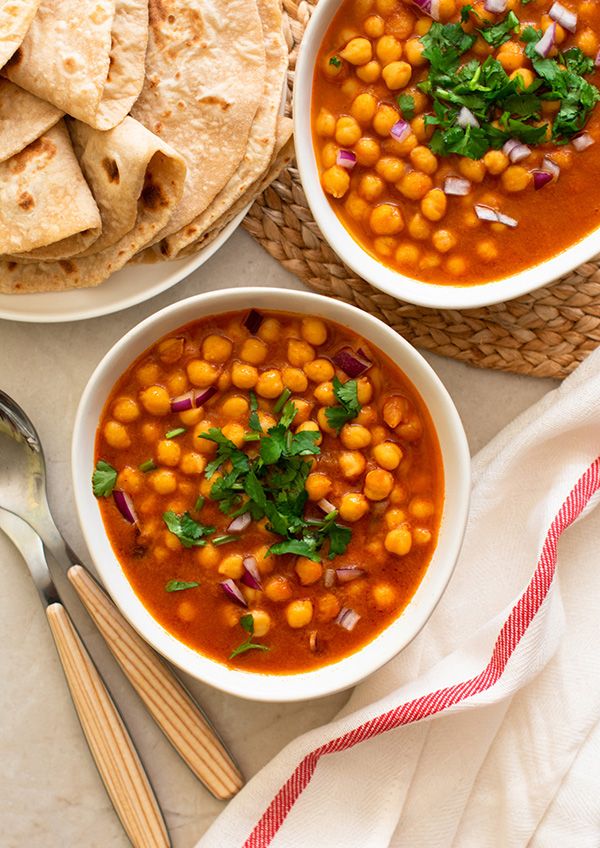 Chana Masala (Curry de Garbanzo)