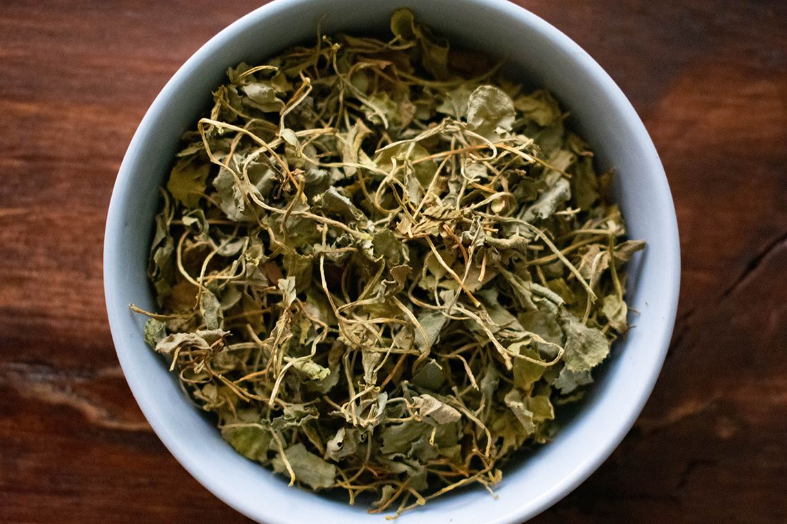 Kasuri Methi hojas secas de alholva